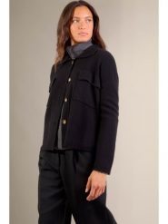 Perfect Cashmere Kaszmirowy kardigan "Hekla" w kolorze czarnym rozmiar: S. Czarne kardigany Perfect Cashmere, s, bez wzorów, z kaszmiru. Za 739.99 zł.