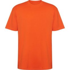 Koszulka Z Krótkim Rękawem Dla Dorosłych Unisex Bull Oversized. Brązowe bluzki ROLY, bez wzorów, sportowe, bez kołnierzyka, bez ramiączek. Za 51.99 zł.