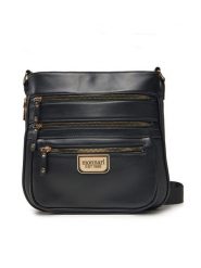 Monnari Torebka Torimpo BAG2560-K020D000- Czarny. Czarne listonoszki Monnari, bez wzorów, ze skóry, bez dodatków. Za 179.99 zł.
