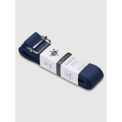Pasek do jogi Kurma. Niebieskie paski KURMA, bez wzorów, sportowe. Za 59.99 zł.
