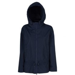 Kurtka GEOX W BULMYA PARKA Niebieski. Niebieskie parki Geox, z tkaniny, bez kaptura. Za 528.99 zł.
