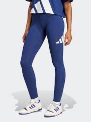 Adidas Legginsy funkcyjne w kolorze granatowym rozmiar: L. Niebieskie legginsy Adidas, l, bez wzorów. Za 97.95 zł.