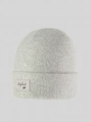 4F Czapka zimowa damska - szara Uniwersalny. Szare czapki 4f, bez wzorów, z dzianiny. Za 49.99 zł.