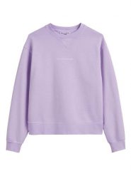 Marc O´Polo Bluza w kolorze fioletowym rozmiar: XL. Różowe bluzy xl, bez wzorów, z bawełny, bez kaptura. Za 167.28 zł.