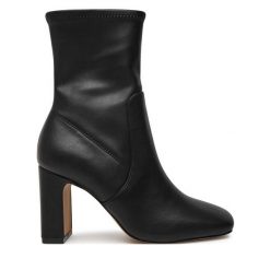 Botki Call It Spring. Czarne botki Call it Spring, bez wzorów, bez obcasa, na słupku, bez zapięcia. Za 369.99 zł.