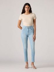 Levi's Dżinsy "Retro" - Skinny fit - w kolorze błękitnym rozmiar: W30/L28. Niebieskie jeansy Levi's®, l, z aplikacjami, z podwyższonym stanem. Za 194.95 zł.