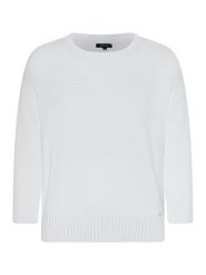 More & More Sweter w kolorze białym rozmiar: 34. Białe swetry More & More, bez wzorów, z bawełny, bez ramiączek. Za 87.45 zł.