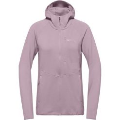 Bluza polarowa damska Jack Wolfskin Kolbenberg Hooded Full Zip. Czerwone bluzy Jack Wolfskin, bez wzorów, z polaru, bez kaptura. Za 379.99 zł.
