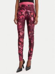 Versace Jeans Couture Legginsy 79HAC101 JS501 Różowy Slim Fit. Czerwone legginsy Versace Jeans Couture, bez wzorów, z jeansu. Za 839.99 zł.