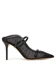 MALONE SOULIERS Klapki Maureen 85-262 Czarny. Czarne klapki MALONE SOULIERS, bez wzorów, z materiału, bez obcasa. Za 2,089.00 zł.