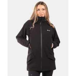 Damski płaszcz outdoorowy Kilpi AYRA-W. Czarne płaszcze Kilpi, l, bez wzorów, bez kaptura. Za 525.33 zł.