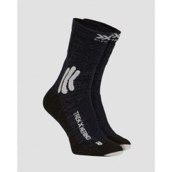 Skarpety trekkingowe X-Socks Trek X Merino 4.0. Białe skarpety XBIONIC, bez wzorów, z wełny. Za 158.00 zł.