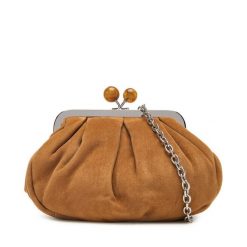 Torebka Weekend Max Mara. Brązowe torebki klasyczne Weekend Max Mara, bez wzorów, bez dodatków. Za 1,239.00 zł.