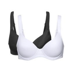 Cellbes Biustonosz Sara 2 Pack biały czarny female biały/czarny 70A. Białe bielizna sportowa Cellbes, bez wzorów. Za 159.00 zł.
