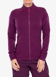 Bluza rozpinana damska Rab Nexus Jacket. Fioletowe bluzy RAB, l, bez wzorów, z materiału, bez kaptura. Za 406.45 zł.