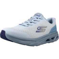 Buty SKECHERS GLIDE STEP VORTEX Niebieski. Niebieskie trekkingi Skechers, z materiału, na fitness i siłownię. Za 301.99 zł.
