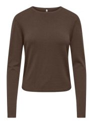 ONLY Sweter w kolorze brązowym rozmiar: S. Brązowe swetry Only, s, bez wzorów, bez ramiączek. Za 98.95 zł.