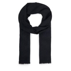 Szal Liu Jo. Czarne szaliki Liu Jo, bez wzorów. Za 249.99 zł.
