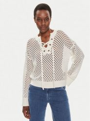 Brave Soul Sweter LK-125HYDRO Écru Straight Fit. Swetry Brave Soul, l, bez wzorów, z bawełny, bez ramiączek. Za 179.99 zł.
