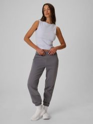 4F Spodnie dresowe joggery damskie - szare XXL. Szare spodnie dresowe 4f, xxl, bez wzorów, z dresówki. Za 129.99 zł.