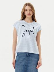 JOOP! T-Shirt 58 252JE58Teri 30046240 Błękitny Regular Fit. Niebieskie t-shirty Joop!, bez wzorów, z bawełny, bez kołnierzyka, bez ramiączek. Za 189.99 zł.