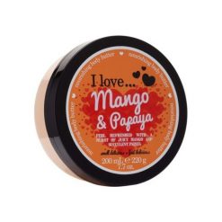 I Love Cosmetics Odżywczy masło korpus o zapachu mango i papaya (papai i mango masło odżywczy ciała) 200 ml. Balsamy i kremy do ciała I Love Cosmetics. W wyprzedaży za 15.00 zł.