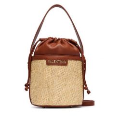Torebka Valentino. Brązowe torebki klasyczne Valentino, bez wzorów, bez dodatków. Za 609.99 zł.