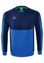 Bluza Erima Six Wings niebieska junior. Niebieskie bluzy Erima, bez wzorów, z bawełny, bez kaptura. Za 267.99 zł.