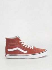 Vans Skórzane sneakersy "SK8-Hi" w kolorze brązowym rozmiar: 44,5. Brązowe trampki Vans, bez wzorów, za kostkę, bez zapięcia. Za 193.70 zł.