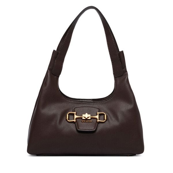 Torebka Guess. Brązowe torebki klasyczne Guess, z aplikacjami, bez dodatków. Za 584.99 zł.