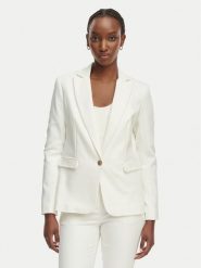 Morgan Marynarka 222-VLIME.F Biały Regular Fit. Białe marynarki i żakiety Morgan, bez wzorów, z bawełny. Za 429.99 zł.