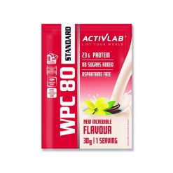 Koncentrat białka serwatkowego saszetka 30 g Activlab. Torby na ramię ACTIVLAB, bez wzorów, sportowe, bez dodatków. Za 6.90 zł.