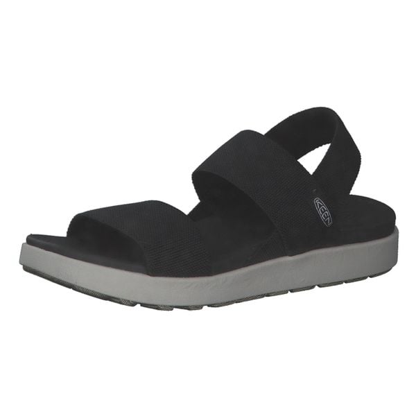 Buty trekkingowe damskie Keen Elle Backstrap. Czarne trekkingi Keen, z materiału, trekkingowe. Za 199.00 zł.