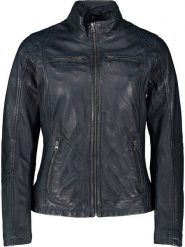 7eleven Skórzana kurtka "Sevana" w kolorze granatowym rozmiar: 38. Niebieskie kurtki 7eleven, bez wzorów, z satyny, bez kaptura. Za 434.99 zł.