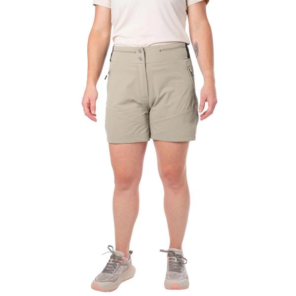 Szorty damskie AULP BEMBA lekkie oddychające elastyczne outdoorowe. Zielone koszulki sportowe Aulp, bez wzorów, bez ramiączek. W wyprzedaży za 169.99 zł.