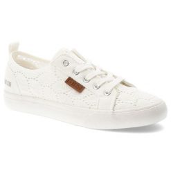 Białe Trampki Big Star Modne Buty Damskie Półbuty. Białe trampki Big Star, z aplikacjami, z gumy, bez zapięcia. Za 109.00 zł.