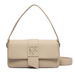 Torebka Armani Exchange. Brązowe torebki klasyczne Armani Exchange, bez wzorów, bez dodatków. Za 629.99 zł.