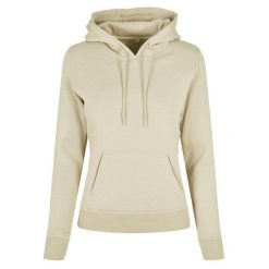 Ekologiczna Bluza Damska. Żółte bluzy BUILD YOUR BRAND, xs, bez wzorów, bez kaptura. Za 195.99 zł.