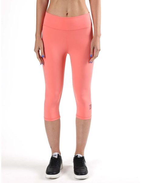 Legginsy na co dzień na siłownię. Czerwone legginsy LEONE 1947 APPAREL, xs, bez wzorów. Za 63.11 zł.