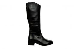 Kozaki Bayla-161 077 46514 Black 161737, Czarny, Skóra naturalna - 36. Czarne kozaki Bayla, z gumy, bez obcasa, bez zapięcia. W wyprzedaży za 412.49 zł.