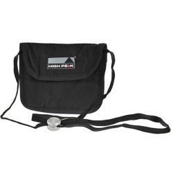 Saszetka turystyczna High Peak Palermo. Czarne torby na ramię High Peak, bez wzorów, sportowe, bez dodatków. Za 64.25 zł.