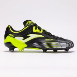 Buty piłkarskie Joma Score 2501 FG czarne/lime roz. 41. Czarne obuwie sportowe Joma, bez zapięcia, do piłki nożnej. Za 343.99 zł.