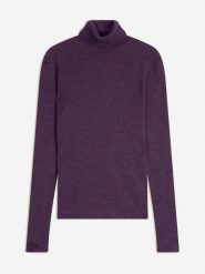 Perfect Cashmere Kaszmirowy sweter "Ashley" w kolorze fioletowym rozmiar: M. Różowe golfy Perfect Cashmere, m, bez wzorów, z kaszmiru, bez ramiączek. Za 347.99 zł.