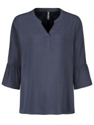 Sublevel Bluzka w kolorze granatowym rozmiar: XXL. Niebieskie bluzki Sublevel, xxl, bez wzorów, z wiskozy, bez kołnierzyka, bez ramiączek. Za 66.31 zł.
