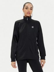 Adidas Bluza Always Original Laced HK5071 Czarny Relaxed Fit. Czarne bluzy Adidas, bez wzorów, z syntetyku, bez kaptura. Za 239.99 zł.