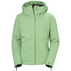 Damska kurtka narciarska Helly Hansen Nora. Zielone kurtki narciarskie Helly Hansen, bez wzorów, bez kaptura, narciarskie. Za 1,114.00 zł.