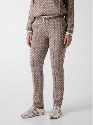 Guess Spodnie materiałowe 176829 Brązowy Slim Fit. Brązowe spodnie materiałowe Guess, l, z aplikacjami, z materiału. Za 394.99 zł.