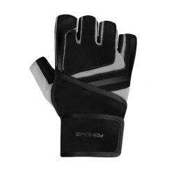 Rękawiczki Bez Palców Dla Dorosłych Unisex Bolster Suede. Czarne rękawiczki Spokey, bez wzorów, sportowe. Za 102.99 zł.