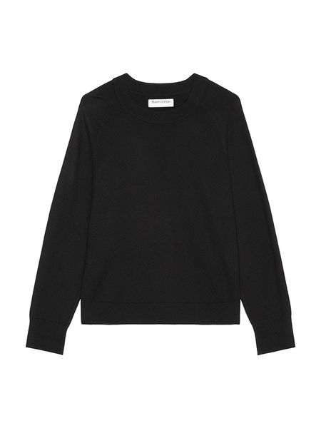 Marc O´Polo Sweter w kolorze czarnym rozmiar: M. Czarne swetry m, bez wzorów, bez ramiączek. Za 148.61 zł.