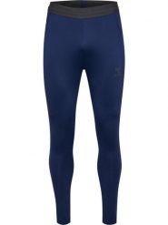 Legginsy Hummel Pro. Niebieskie legginsy Hummel, m, bez wzorów, z materiału, z standardowym stanem. Za 302.50 zł.